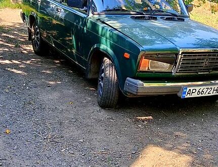 ВАЗ 2107 1999 в Запорожье на Automoto.ua Зеленый ВАЗ 2107, объемом двигателя 1.5 л и пробегом 200 тыс. км за 670 $, фото 1 на Automoto.ua