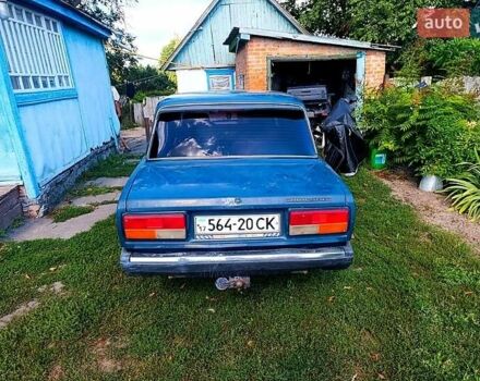 Зеленый ВАЗ 2107, объемом двигателя 1.6 л и пробегом 10 тыс. км за 960 $, фото 1 на Automoto.ua