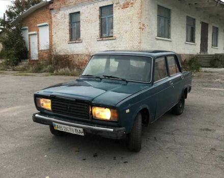 Зеленый ВАЗ 2107, объемом двигателя 1.5 л и пробегом 89 тыс. км за 482 $, фото 1 на Automoto.ua