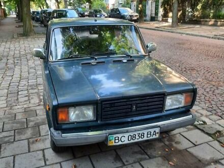 Зеленый ВАЗ 2107, объемом двигателя 1.5 л и пробегом 145 тыс. км за 1000 $, фото 1 на Automoto.ua