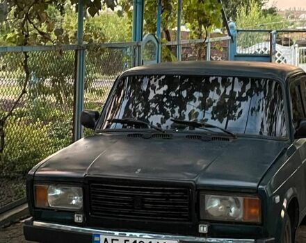 Зеленый ВАЗ 2107, объемом двигателя 1.5 л и пробегом 2 тыс. км за 626 $, фото 1 на Automoto.ua