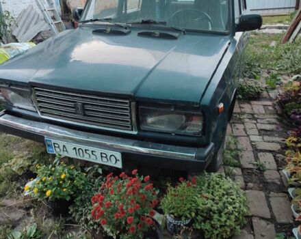 Зелений ВАЗ 2107, об'ємом двигуна 1.5 л та пробігом 120 тис. км за 631 $, фото 1 на Automoto.ua