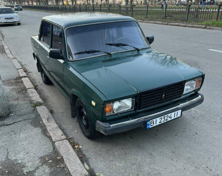 Зелений ВАЗ 2107, об'ємом двигуна 1.45 л та пробігом 520 тис. км за 830 $, фото 1 на Automoto.ua