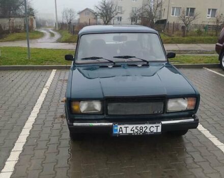 Зеленый ВАЗ 2107, объемом двигателя 1.5 л и пробегом 88 тыс. км за 1100 $, фото 1 на Automoto.ua