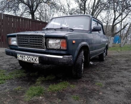 Зеленый ВАЗ 2107, объемом двигателя 1.5 л и пробегом 551 тыс. км за 750 $, фото 1 на Automoto.ua