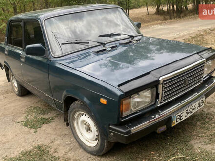 Зелений ВАЗ 2107, об'ємом двигуна 1.5 л та пробігом 100 тис. км за 1200 $, фото 1 на Automoto.ua