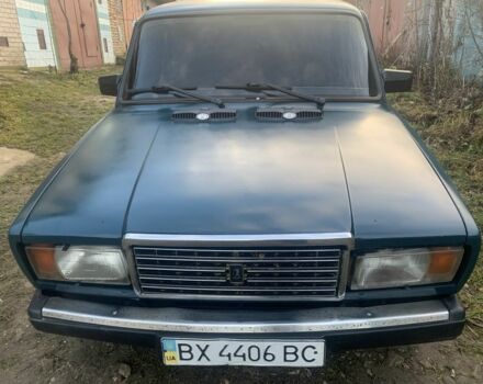 Зеленый ВАЗ 2107, объемом двигателя 0 л и пробегом 90 тыс. км за 592 $, фото 1 на Automoto.ua