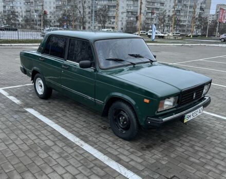 Зеленый ВАЗ 2107, объемом двигателя 1.5 л и пробегом 82 тыс. км за 900 $, фото 1 на Automoto.ua