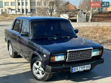 Зеленый ВАЗ 2107, объемом двигателя 1.45 л и пробегом 220 тыс. км за 1450 $, фото 1 на Automoto.ua