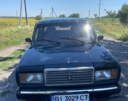 Зелений ВАЗ 2107, об'ємом двигуна 1.5 л та пробігом 80 тис. км за 852 $, фото 1 на Automoto.ua