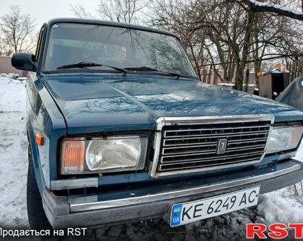 Зелений ВАЗ 2107, об'ємом двигуна 1.5 л та пробігом 100 тис. км за 650 $, фото 1 на Automoto.ua