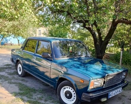Зелений ВАЗ 2107, об'ємом двигуна 1.5 л та пробігом 76 тис. км за 1068 $, фото 1 на Automoto.ua