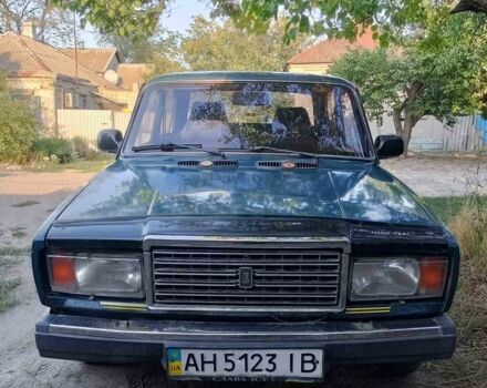 Зелений ВАЗ 2107, об'ємом двигуна 1.5 л та пробігом 90 тис. км за 784 $, фото 1 на Automoto.ua