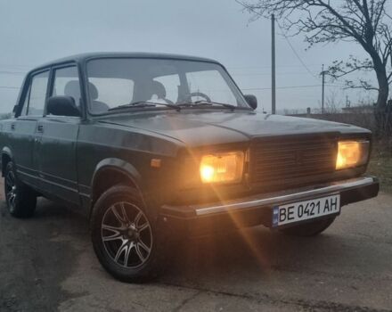 Зеленый ВАЗ 2107, объемом двигателя 1.5 л и пробегом 170 тыс. км за 950 $, фото 1 на Automoto.ua