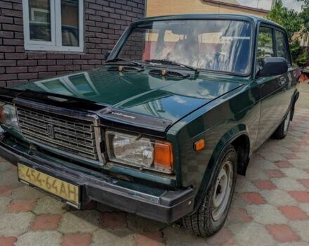 Зелений ВАЗ 2107, об'ємом двигуна 1.5 л та пробігом 90 тис. км за 1458 $, фото 1 на Automoto.ua