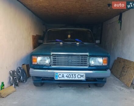 Зеленый ВАЗ 2107, объемом двигателя 1.6 л и пробегом 111 тыс. км за 1200 $, фото 1 на Automoto.ua