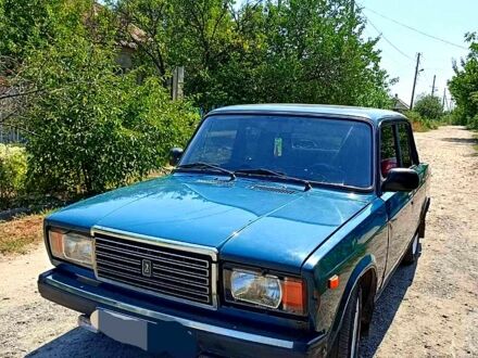 Зелений ВАЗ 2107, об'ємом двигуна 1.5 л та пробігом 76 тис. км за 1200 $, фото 1 на Automoto.ua