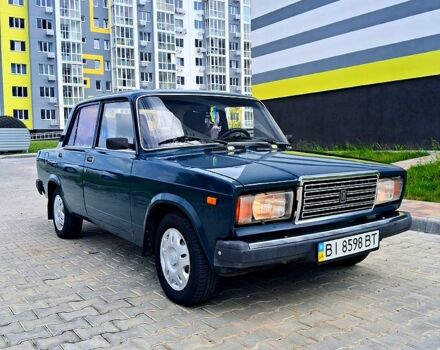 Зелений ВАЗ 2107, об'ємом двигуна 1.6 л та пробігом 85 тис. км за 1350 $, фото 1 на Automoto.ua