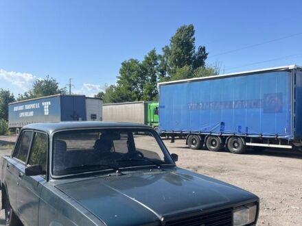 Зеленый ВАЗ 2107, объемом двигателя 1.5 л и пробегом 57 тыс. км за 750 $, фото 1 на Automoto.ua