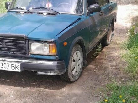 Зеленый ВАЗ 2107, объемом двигателя 0 л и пробегом 90 тыс. км за 600 $, фото 1 на Automoto.ua