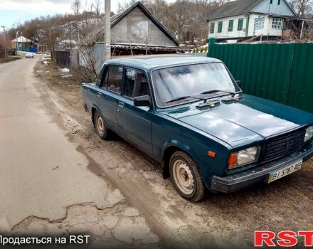 Зелений ВАЗ 2107, об'ємом двигуна 1.6 л та пробігом 0 тис. км за 1500 $, фото 1 на Automoto.ua