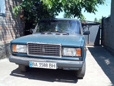 ВАЗ 2107 2001 в Кропивницком (Кировограде) на Automoto.ua Зеленый ВАЗ 2107, объемом двигателя 1.5 л и пробегом 70 тыс. км за 961 $, фото 1 на Automoto.ua
