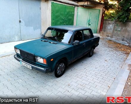 Зеленый ВАЗ 2107, объемом двигателя 1.5 л и пробегом 0 тыс. км за 600 $, фото 1 на Automoto.ua