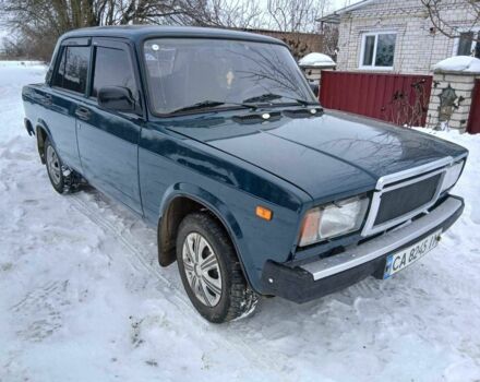 Зеленый ВАЗ 2107, объемом двигателя 1.5 л и пробегом 2 тыс. км за 950 $, фото 1 на Automoto.ua