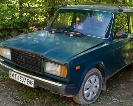 Зелений ВАЗ 2107, об'ємом двигуна 1.5 л та пробігом 166 тис. км за 500 $, фото 1 на Automoto.ua