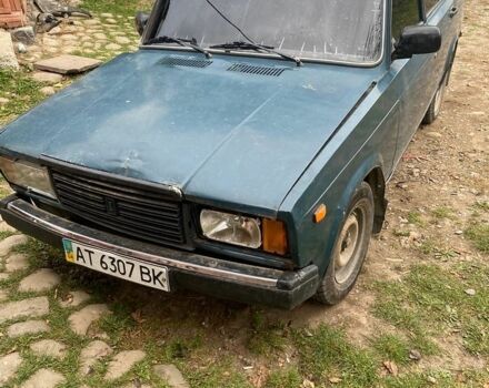 Зелений ВАЗ 2107, об'ємом двигуна 1.5 л та пробігом 113 тис. км за 350 $, фото 1 на Automoto.ua