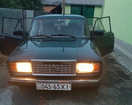 Зеленый ВАЗ 2107, объемом двигателя 1.5 л и пробегом 57 тыс. км за 997 $, фото 1 на Automoto.ua