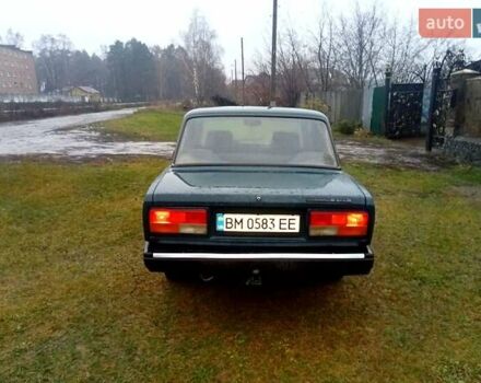 Зеленый ВАЗ 2107, объемом двигателя 1.5 л и пробегом 400 тыс. км за 1200 $, фото 1 на Automoto.ua