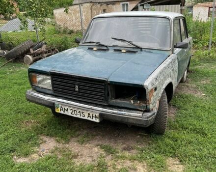 Зеленый ВАЗ 2107, объемом двигателя 0 л и пробегом 1000 тыс. км за 339 $, фото 1 на Automoto.ua