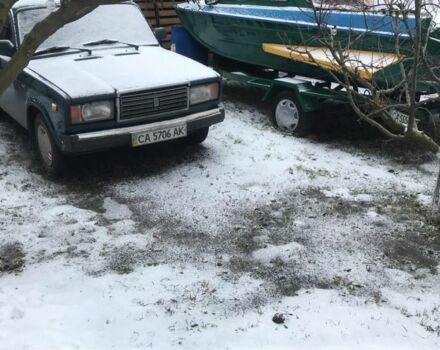 Зелений ВАЗ 2107, об'ємом двигуна 1.5 л та пробігом 36 тис. км за 1620 $, фото 1 на Automoto.ua