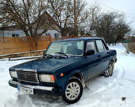 Зелений ВАЗ 2107, об'ємом двигуна 1.6 л та пробігом 93 тис. км за 1100 $, фото 1 на Automoto.ua