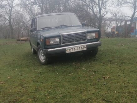 Зеленый ВАЗ 2107, объемом двигателя 0 л и пробегом 200 тыс. км за 1112 $, фото 1 на Automoto.ua