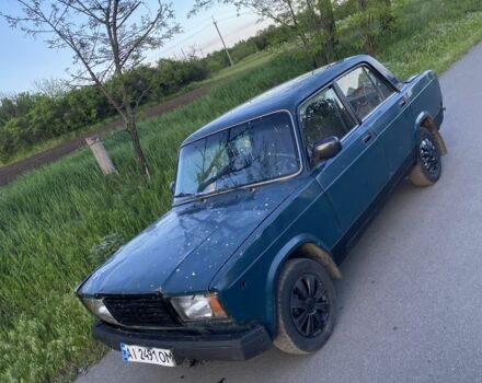 Зеленый ВАЗ 2107, объемом двигателя 1.5 л и пробегом 80 тыс. км за 525 $, фото 1 на Automoto.ua