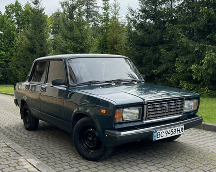 Зеленый ВАЗ 2107, объемом двигателя 1.5 л и пробегом 63 тыс. км за 1500 $, фото 1 на Automoto.ua
