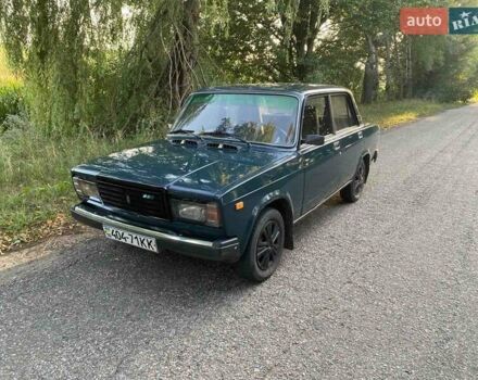 Зеленый ВАЗ 2107, объемом двигателя 0 л и пробегом 129 тыс. км за 1400 $, фото 1 на Automoto.ua