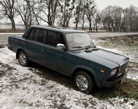 Зеленый ВАЗ 2107, объемом двигателя 1.5 л и пробегом 85 тыс. км за 650 $, фото 1 на Automoto.ua