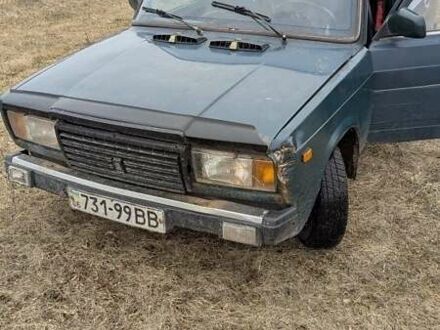 Зеленый ВАЗ 2107, объемом двигателя 1.6 л и пробегом 97 тыс. км за 480 $, фото 1 на Automoto.ua