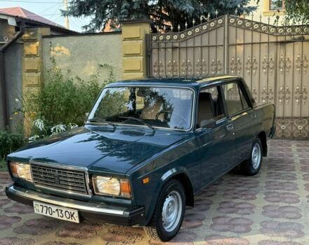 Зеленый ВАЗ 2107, объемом двигателя 1.5 л и пробегом 65 тыс. км за 1900 $, фото 1 на Automoto.ua