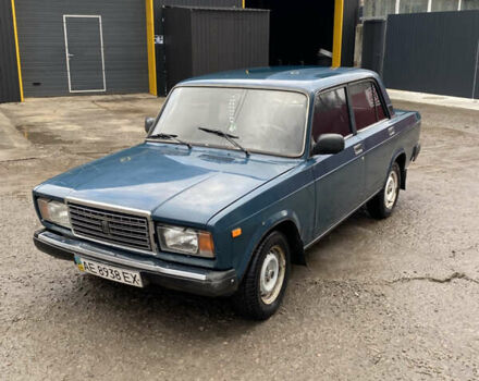 Зеленый ВАЗ 2107, объемом двигателя 1.5 л и пробегом 97 тыс. км за 650 $, фото 1 на Automoto.ua