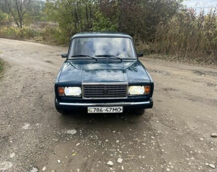 Зелений ВАЗ 2107, об'ємом двигуна 1.5 л та пробігом 80 тис. км за 950 $, фото 1 на Automoto.ua
