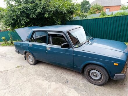 Зеленый ВАЗ 2107, объемом двигателя 1 л и пробегом 45 тыс. км за 700 $, фото 1 на Automoto.ua