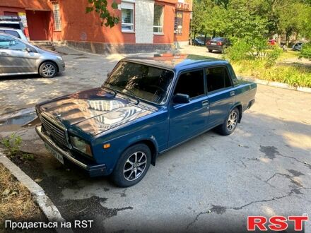 Зеленый ВАЗ 2107, объемом двигателя 1.5 л и пробегом 78 тыс. км за 1500 $, фото 1 на Automoto.ua