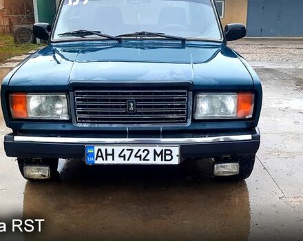 Зеленый ВАЗ 2107, объемом двигателя 1.6 л и пробегом 150 тыс. км за 1999 $, фото 1 на Automoto.ua