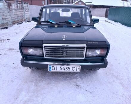 Зеленый ВАЗ 2107, объемом двигателя 1.6 л и пробегом 30 тыс. км за 1500 $, фото 1 на Automoto.ua