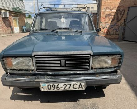 Зелений ВАЗ 2107, об'ємом двигуна 1.5 л та пробігом 200 тис. км за 437 $, фото 1 на Automoto.ua