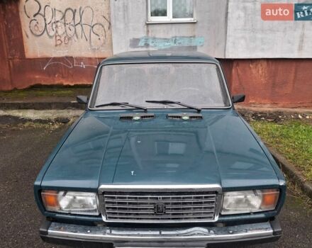 Зелений ВАЗ 2107, об'ємом двигуна 1.5 л та пробігом 112 тис. км за 1100 $, фото 1 на Automoto.ua